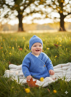 CACHE-CŒUR et BONNET BLUE STAR