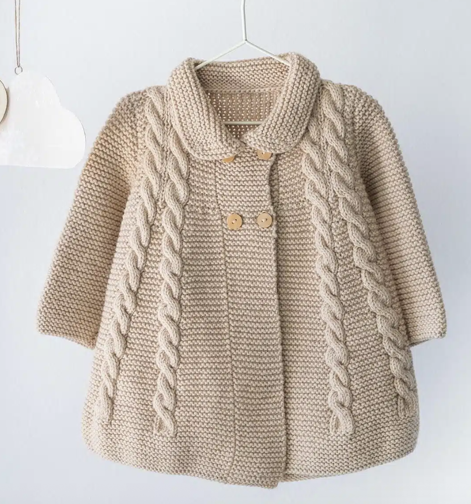 Manteau CARAMEL FONDANT : la douceur de l'hiver