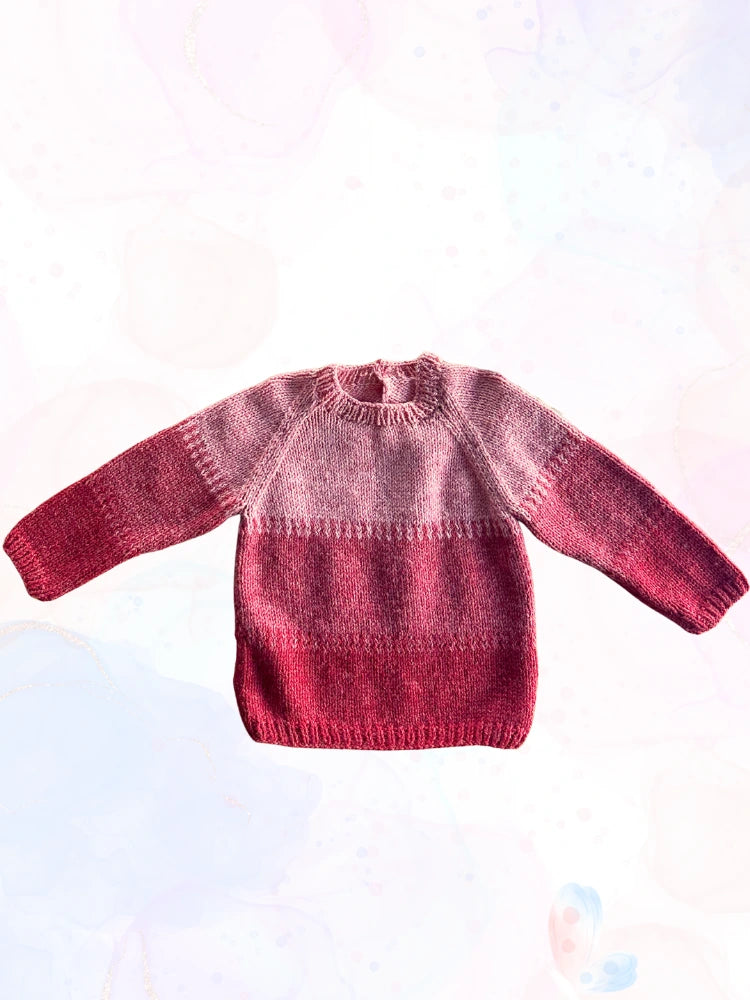 Pull NUAGE de CALINS rouge