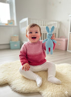 Pull NUAGE de CALINS rouge