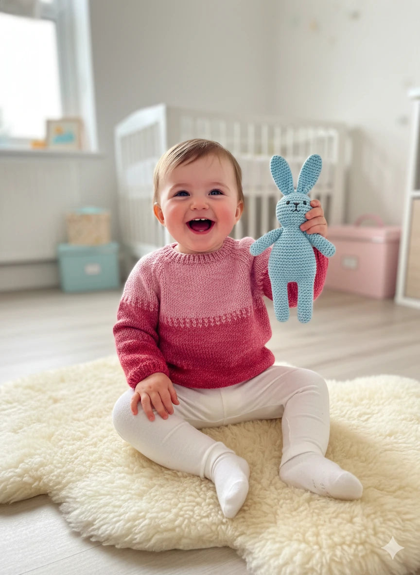 Pull NUAGE de CALINS rouge